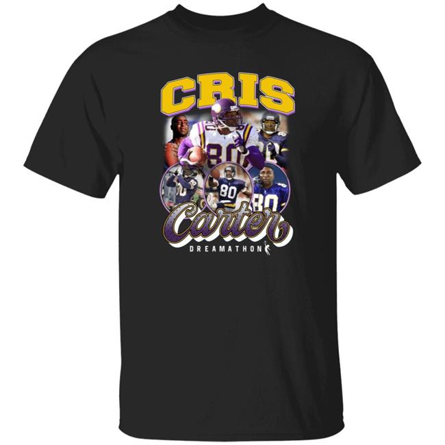 Cris Carter Dreamathon Shirt Justin Jefferson Dreamathon Merch