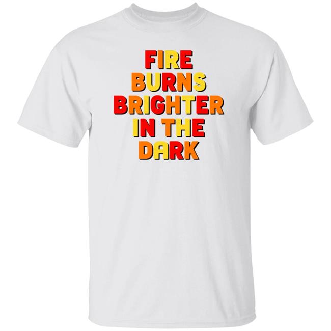 Sapnap Merch Fire Burns Brighter In The Dark Shirt Embernap