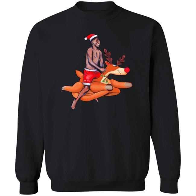 Bukayo Saka Riding Reindeer Sweatshirt Osman