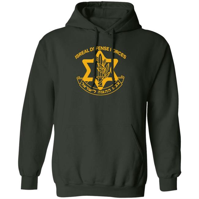 New York Post Isreal Defense Forces Hoodie Jewish Man