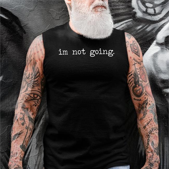 Im Not Going T Shirt Spongebob