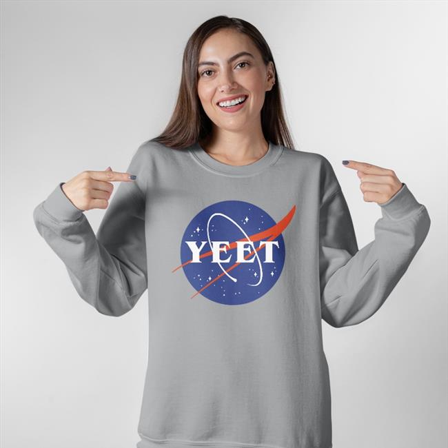 Sport Grey Kirsten Banks Yeet Nasa Shirt