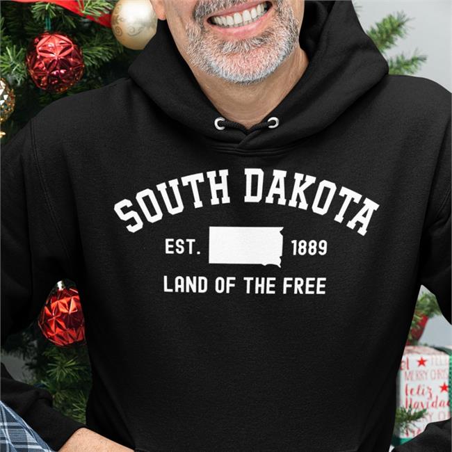 South Dakota Land Of The Free Est 1889 Tee