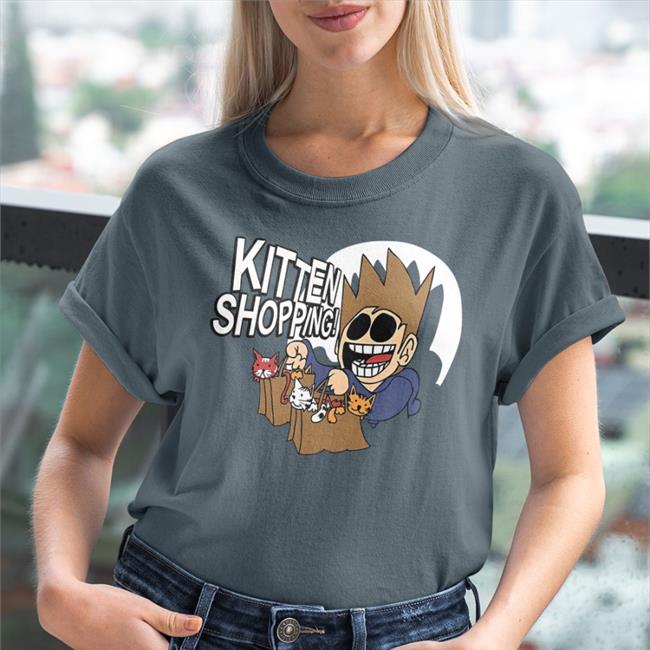 Kitten Shopping New Shirt