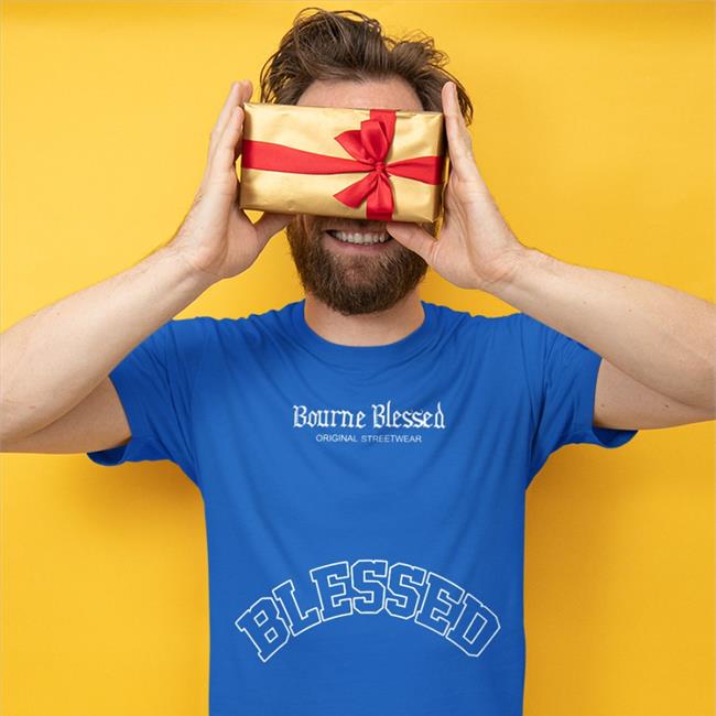 Bournedrip Store Blessed Original Streetwear Tee Shirt Kendrick Bourne Poly
