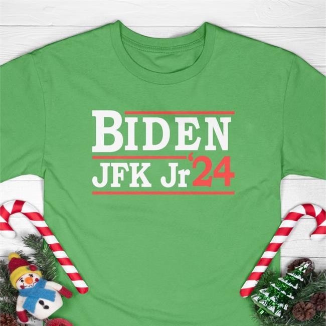 Jason Selvig Wearing Biden Jfk Jr 24 Shirt