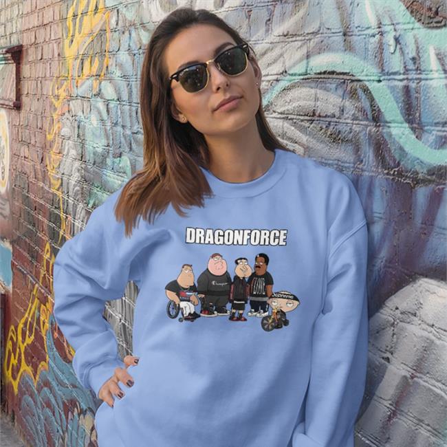 Dragonforce Long Sleeve T Shirt White Dragonforce Hoodie Herman Li
