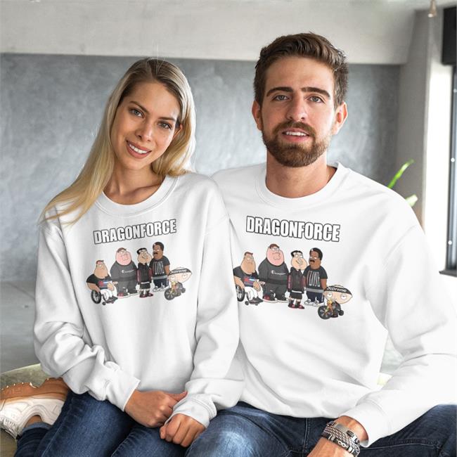 Dragonforce Long Sleeve T Shirt White Dragonforce Shirt White