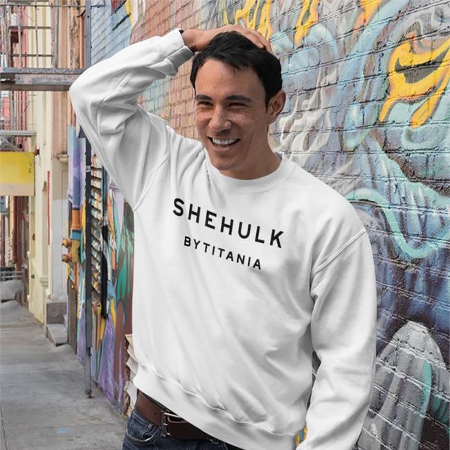 She Hulk By Titania Sweatshirt White She Hulk By Titania Shirts