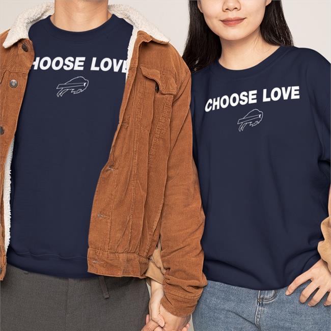 Choose Love Bills Shirt Buffalo Bills Store Josh Allen