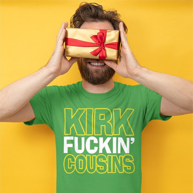 Kirk Fuckin' Cousins Shirt Sally Wearing Kirk Fuckin' Cousins Sweatshirt