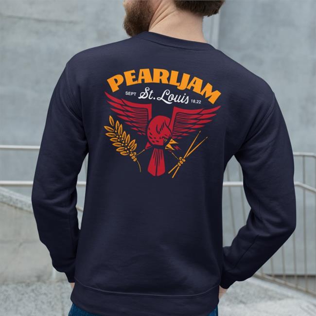 Pearljam Sept St Louis 18 22 Shirt