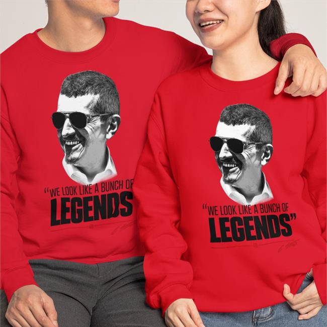 We Look Like A Bunch Of Legends Shirt Haas F1 Team Store White