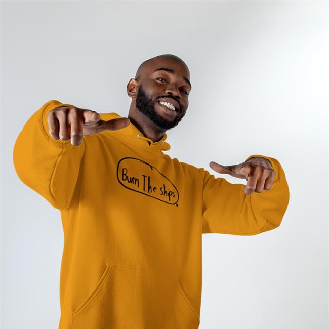 Burn The Ships Hoodie Black