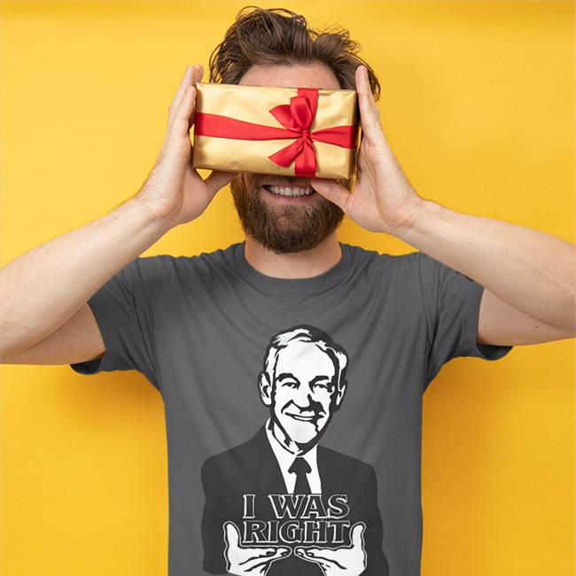 I Was Right Shirts The Redheaded Libertarian