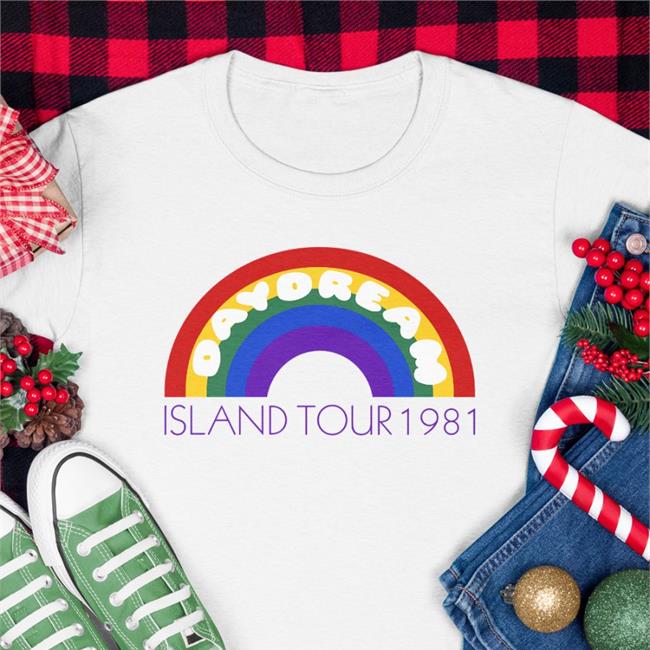 Mar. Kacy Girlfriends Era Daydream Island Tour 1981 Tee Shirt Daydream Island Tour 1981 Sweatshirt Mar. Kacy Girlfriends Era