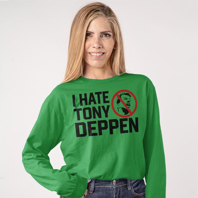 I Hate Tony Deppen Tee Shirt Gamechangerwrestling Dani Talks Wrestling I Hate Tony Deppen Tee Shirt Gamechangerwrestling