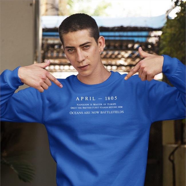Superyakishop April 1805 Napoleon Is Master Of Europe Tee