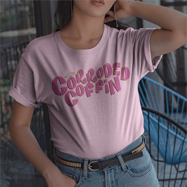 St3v3th3h41r Corroded Coffin Funny T Shirt
