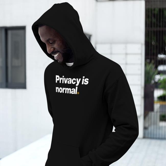 Zcash Black Privacy Is Normal Shirt