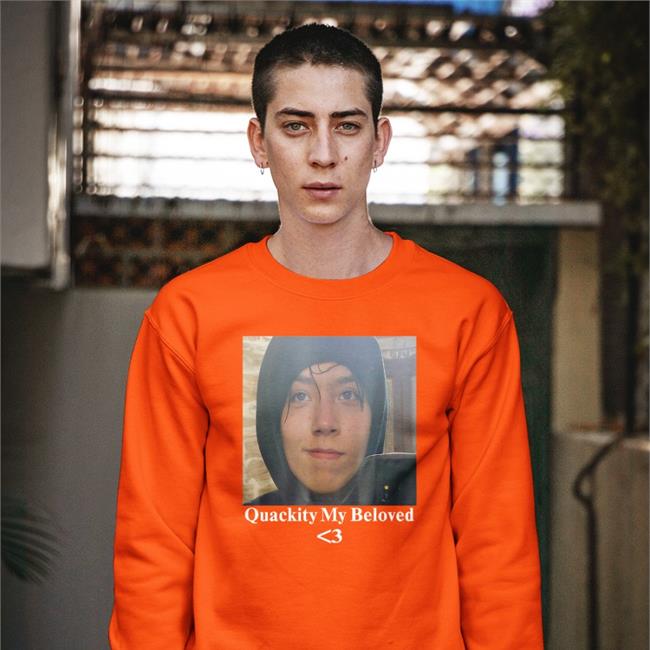 Kissyskep Unizka Quackity My Beloved Sweatshirt Quackity4k