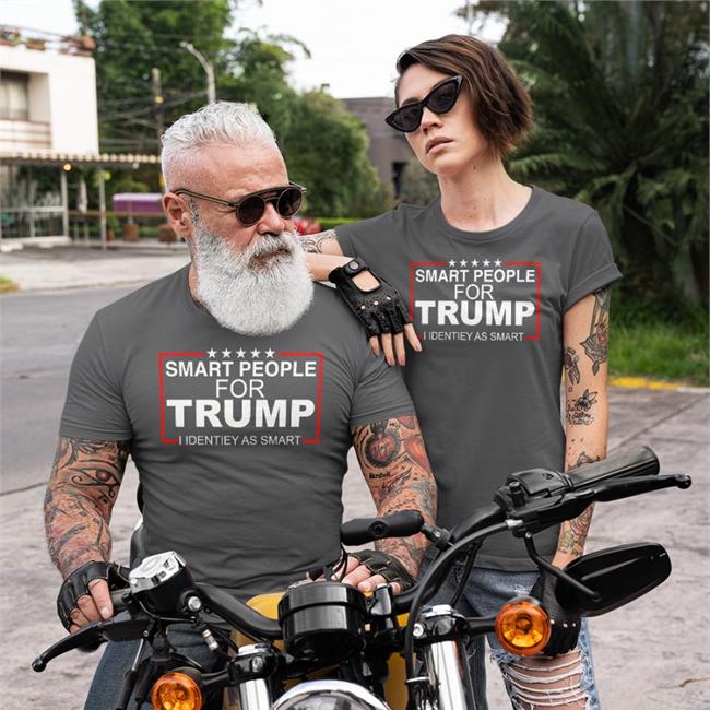 Smart People For Trump Hoodie