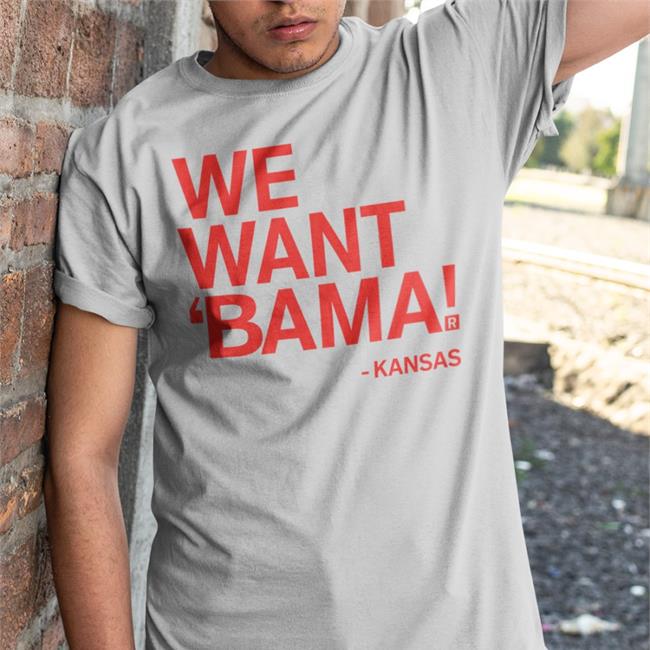 We Want Bama Long Sleeve T Shirt Raygun Site Store