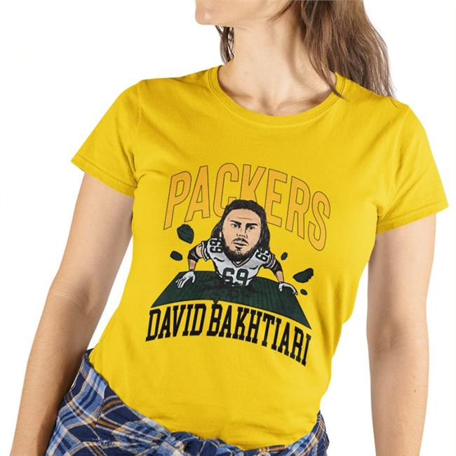 Packers #69 Bakhtiari Breakthrough T-Shirts