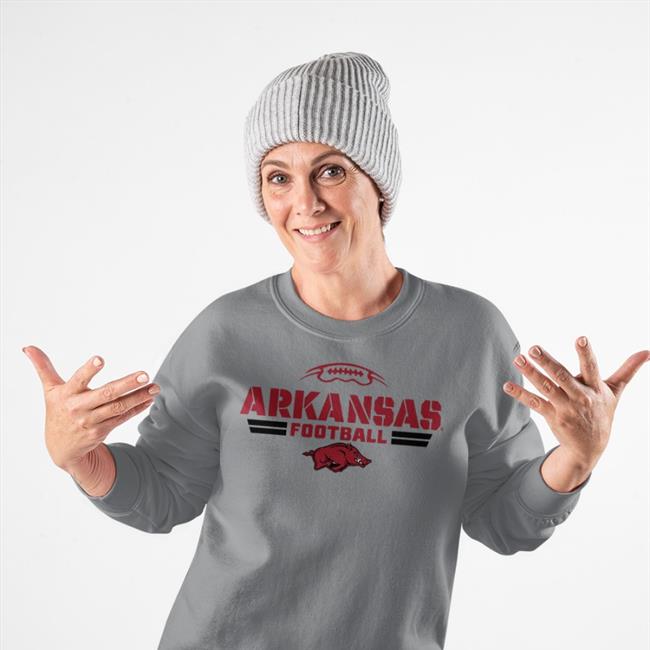 John Daly Arkansas Football Long Sleeve T Shirt Eric Musselman