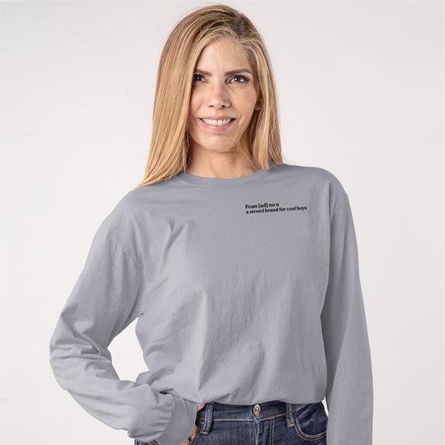 Fcun [Ad] No N A Streed Brand For Cool Boys T Shirt