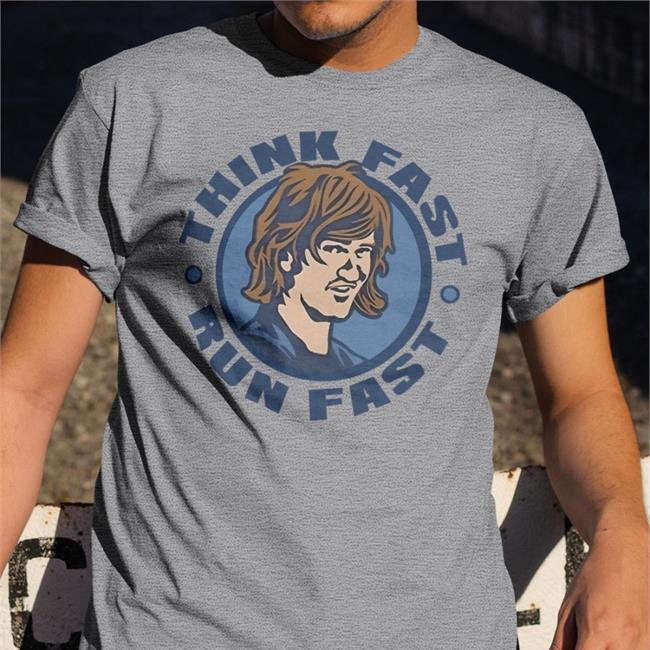 New York Giants Think Fast Run Fast Gogiants T Shirts Eli Manning