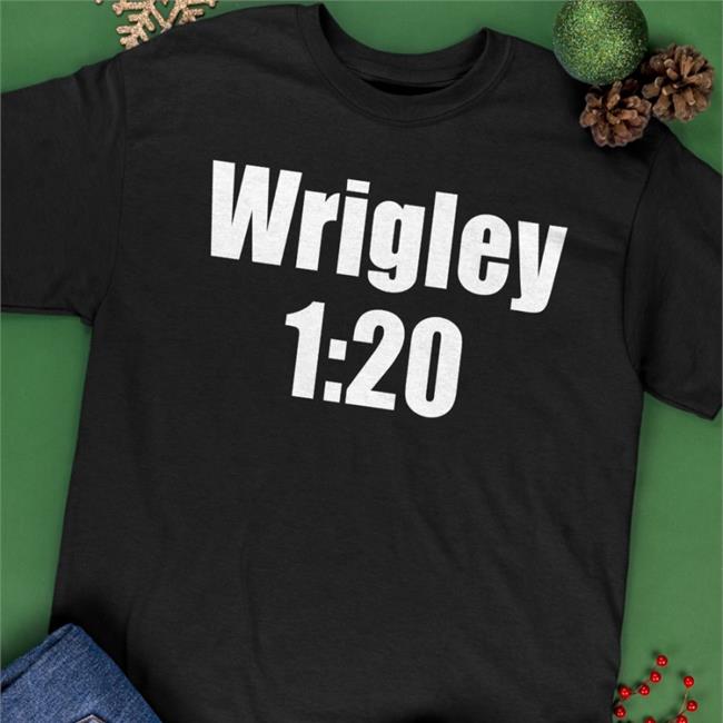 Wrigley 1:20 Shirt Black Obviousshirts