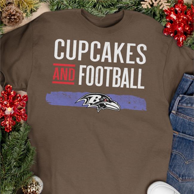 Cupcakes And Football Ravens Shirt Duff Goldman