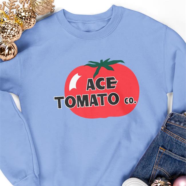 Ace Tomato Co Sweatshirt White