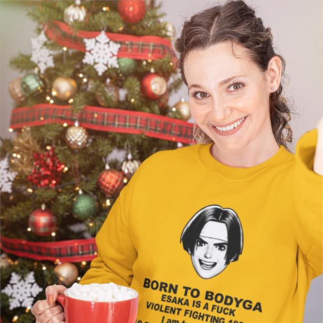 Born To Bodyga Esaka Is A Fuck Violent Fighting 1996 T Shirt Pepe Silvia White Born To Bodyga Esaka Is A Fuck Violent Fighting 1996 Shirt