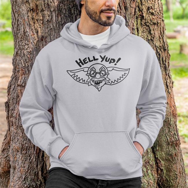 Persecuted Man Hell Yup Sweatshirt White Persecuted Man Hell Yup Long Sleeve Tee Shirt
