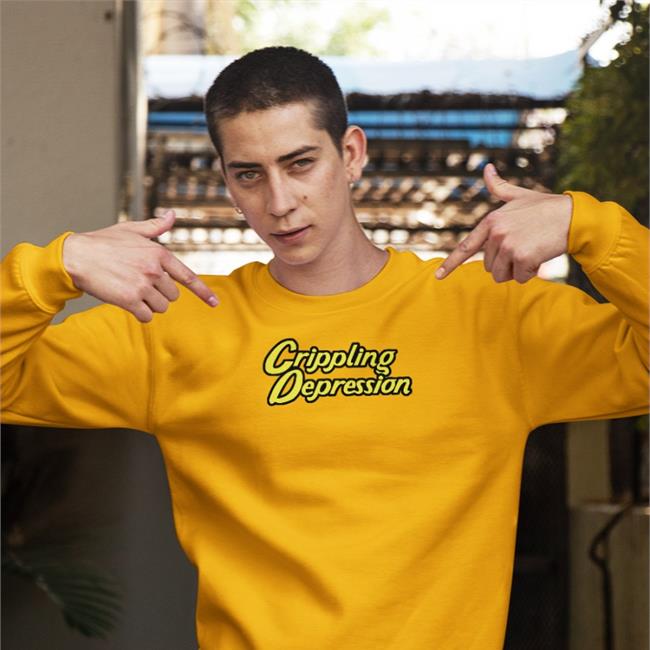Crippling Depression Tee Fucked Up Looking Food