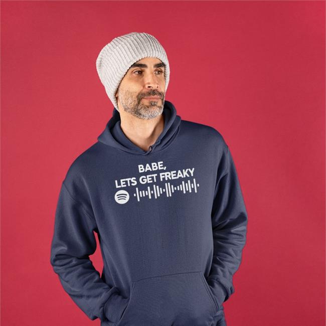 Babe Lets Get Freaky Shirt Luccainternational Shop Cbat Spotify Code Lucca Babe Lets Get Freaky Cbat Spotify Code Shirt