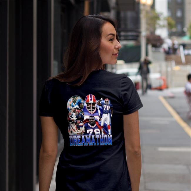 B Smith Buffalo Dreams Shirt Bruce Smith Dreamathon Shirt Dreamathon Merch