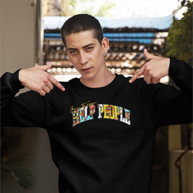 Chance The Rapper Help People Sweatshirt