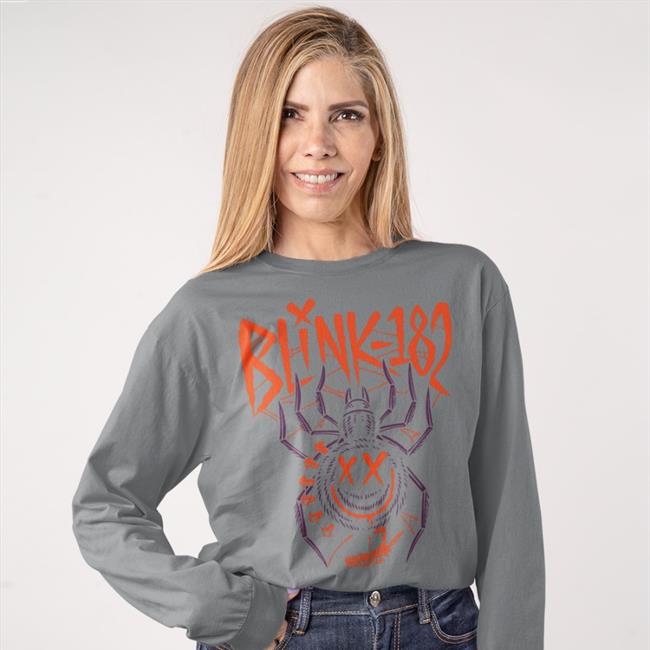 Blink182 Merch Black 2022 Halloween Blink 182 Tee