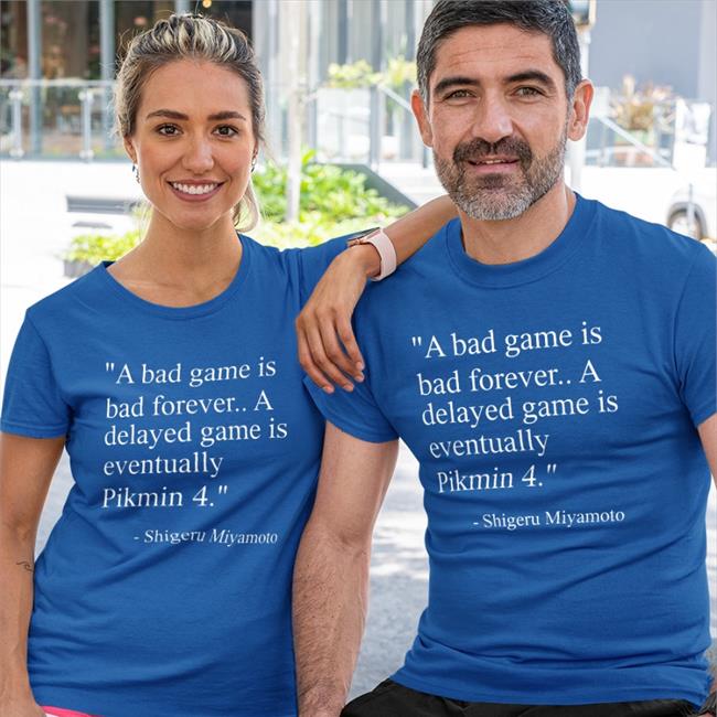 A Bad Game Is Bad Forever A Delayed Game Is Eventually Pikmin 4 Sweatshirt