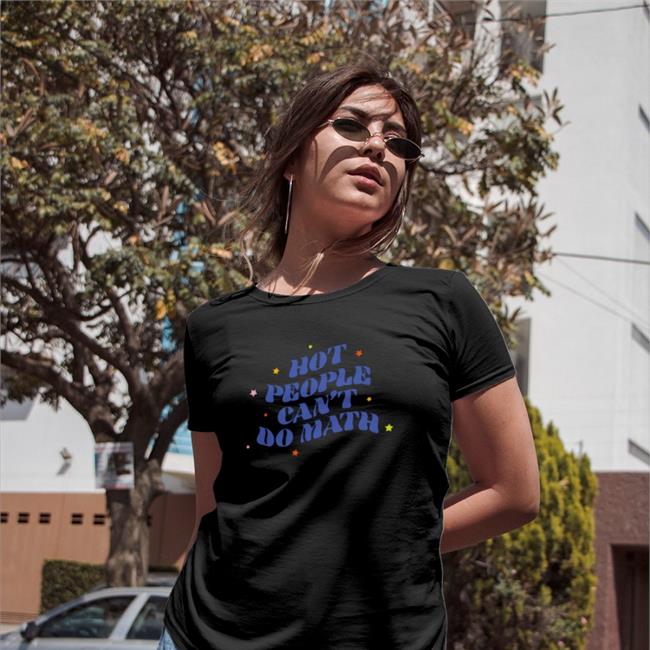 Hot People Can't Do Math Shirt Dump Him Merch Abby Govindan