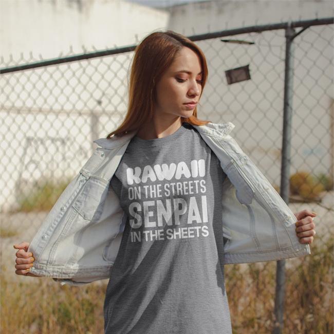 Niki Neimki Kawaii On The Streets Senpai In The Sheets Sweatshirt Hassan Niki Neimki Kawaii On The Streets Senpai In The Sheets Tee Hassan