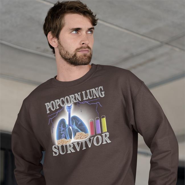 Popcorn Lung Survivor Tee Shirt