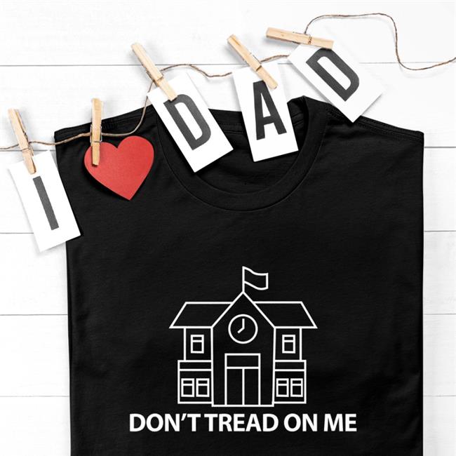 Political Rancor Publishing Don't Tread On Me Public School Shirt