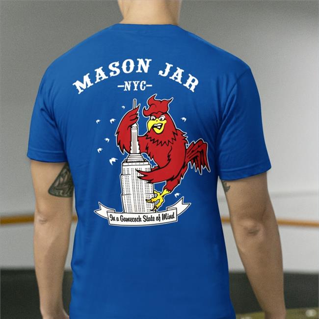 Mason Jar Nyc Long Sleeve T Shirt Black Mason Jar Nyc
