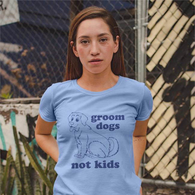Uncle Of 2 Groom Dogs Not Kids Shirt