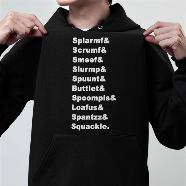Game Grumps Spiarmf Scrumf Smeef Slurmp Spuunt Buttlet Spoompls Loafus Spantzz Squackle Long Sleeve T Shirt