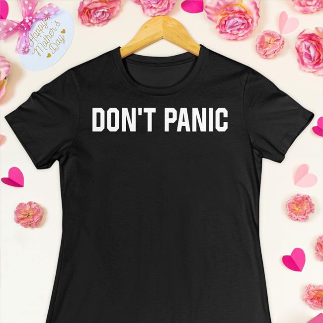 Don't Panic Hoodie Barstool Dave Portnoy's Wall Street Silver